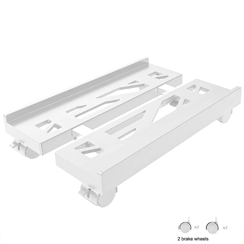 Adjustable Mobile CPU Stand Computer Tower Stand PC Tower Stand Premium PC Tower Stand Holder for Floor Carpet Gaming PC Case